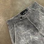 CRACKED LEATHER FLARE