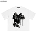 ADORNED SADDLE T-SHIRT