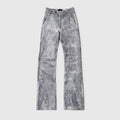 CRACKED LEATHER FLARE