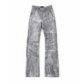 CRACKED LEATHER FLARE