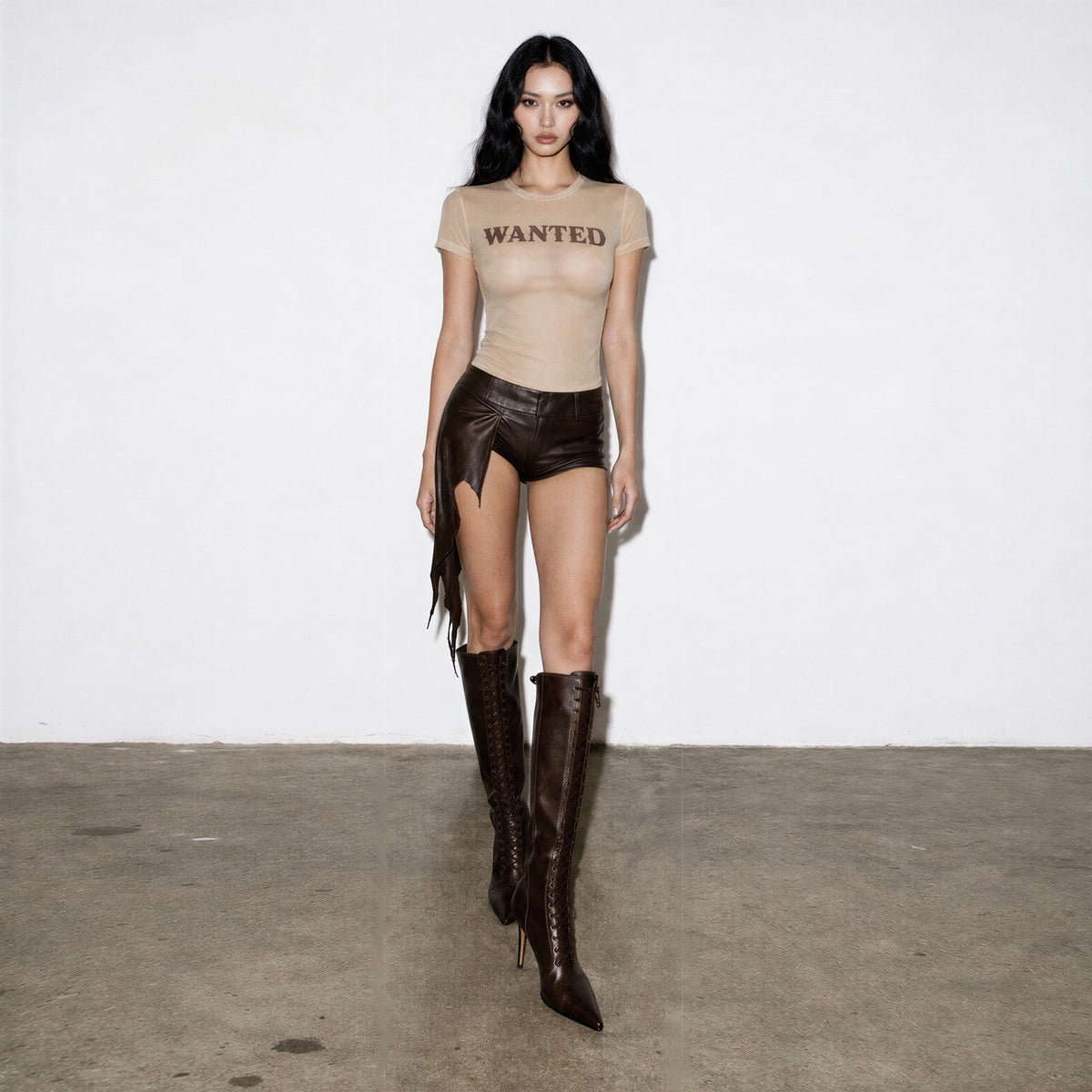 WANTED MESH TOP