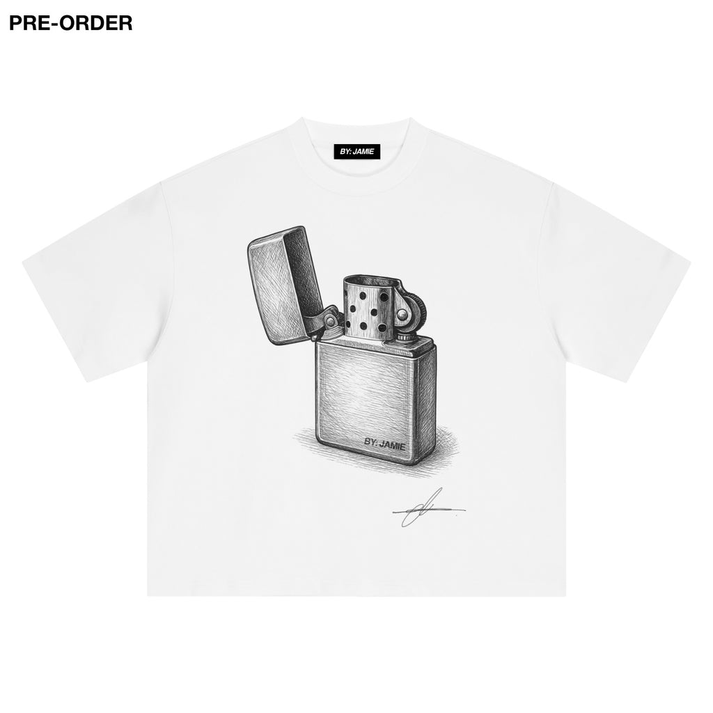 ILLUSTRATED LIGHTER T-SHIRT