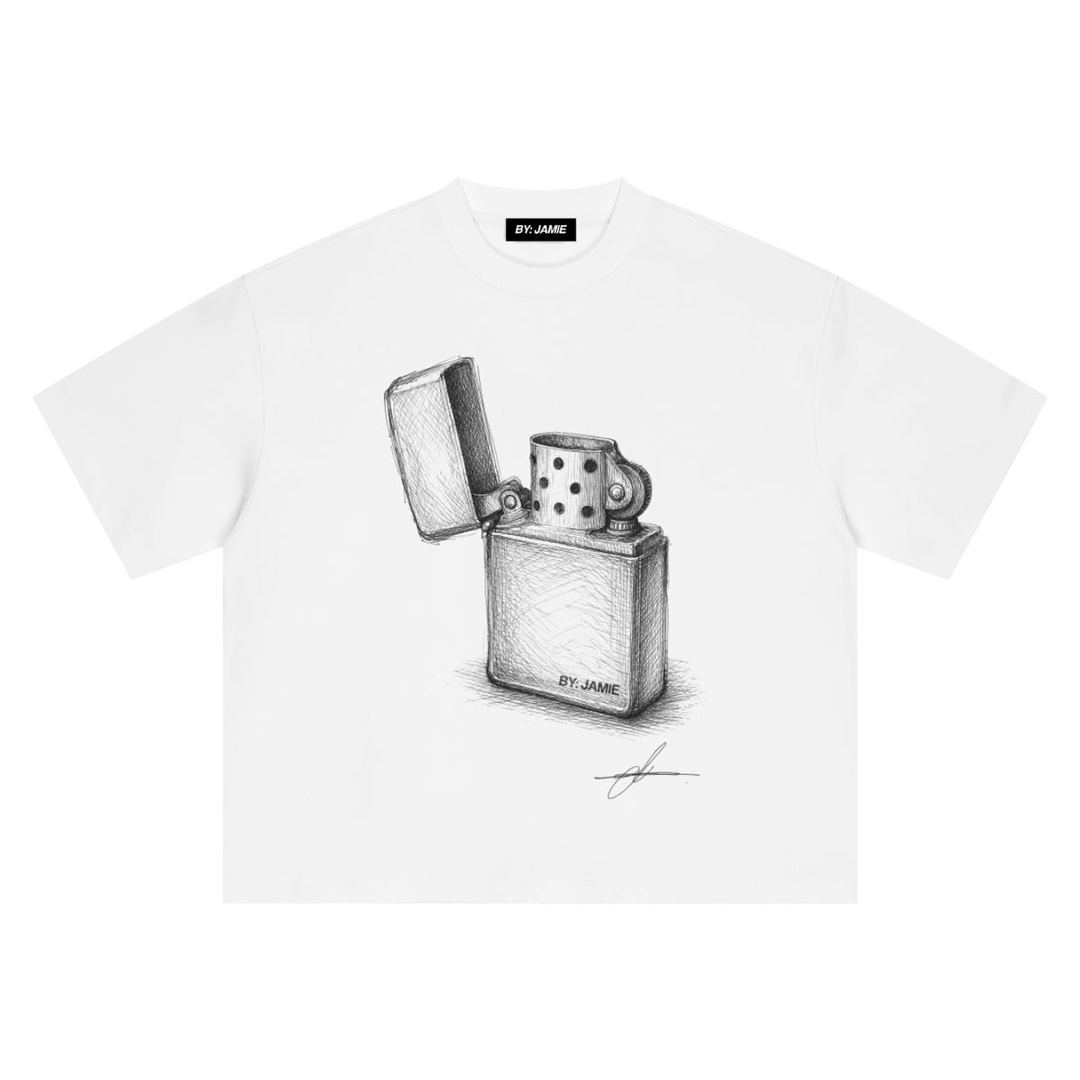ILLUSTRATED LIGHTER T-SHIRT