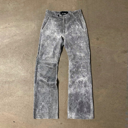 CRACKED LEATHER FLARE