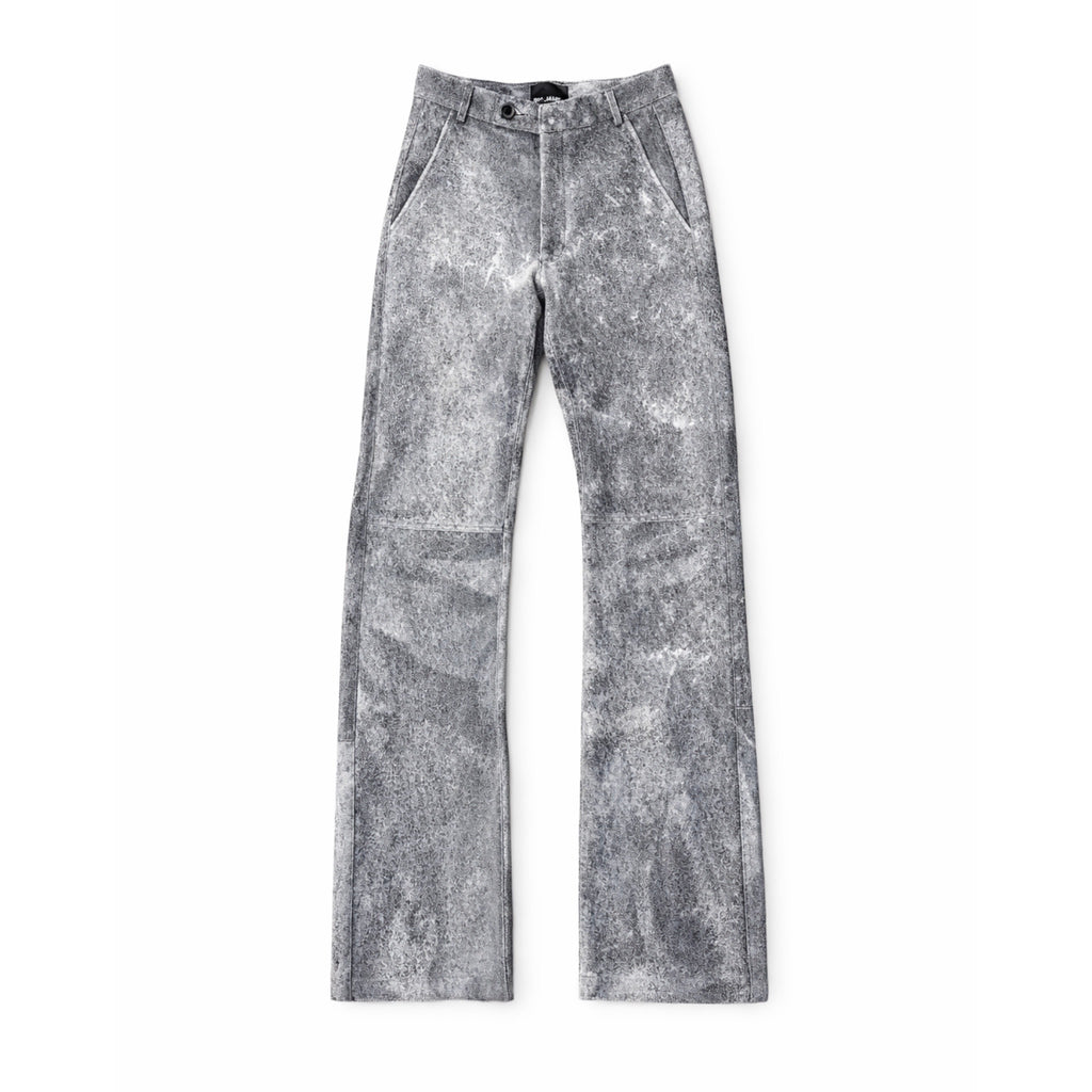CRACKED LEATHER FLARE