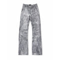 CRACKED LEATHER FLARE