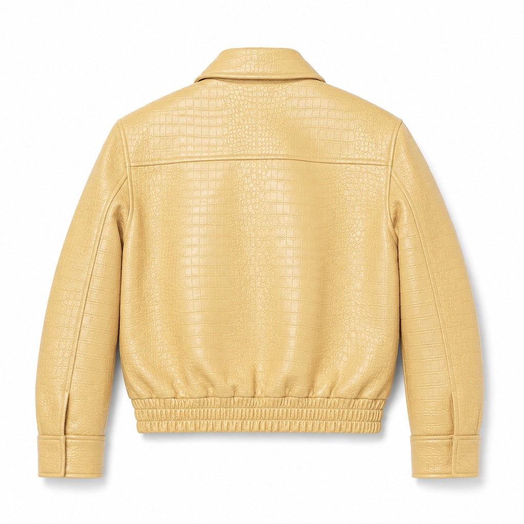 THE BUTTER EMBOSSED BOMBER